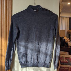 Sezane Jacob Jumper in Charcoal Grey - Size Small